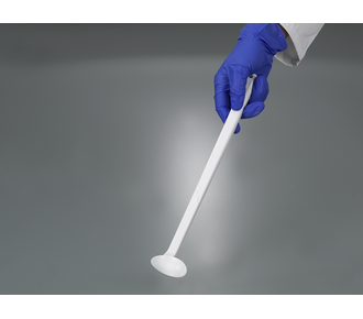 Sampling spoon curved, long handle, disposable