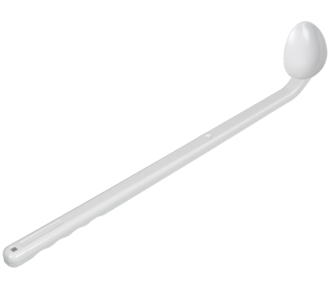 Sampling spoon curved, long handle, disposable