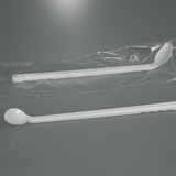 Sampling spoon curved, long handle, disposable Bio, sterile