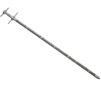 Sample lance scraper 