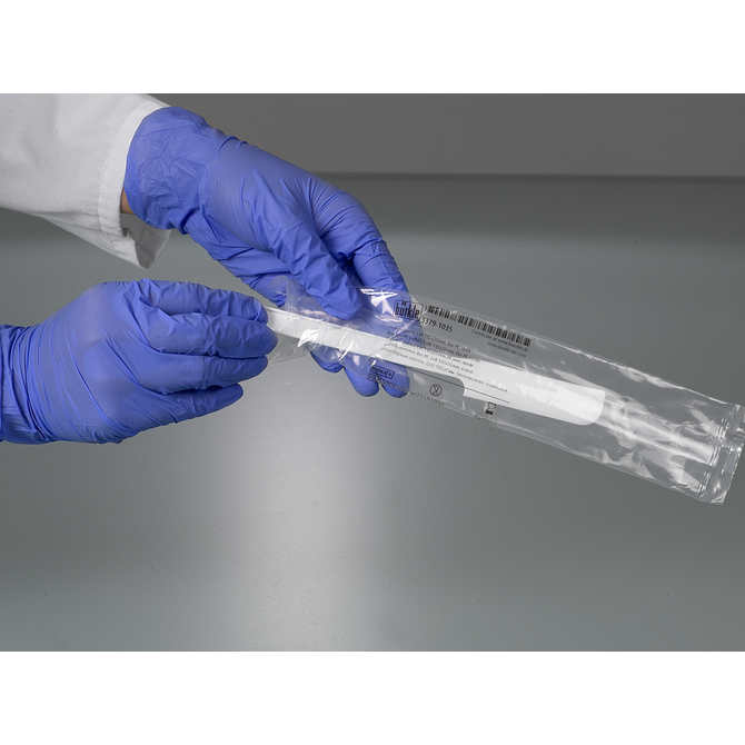 Sample spatula white, disposable, sterile