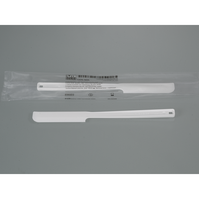 Sampling palette knife spatula, disposable Bio, sterile