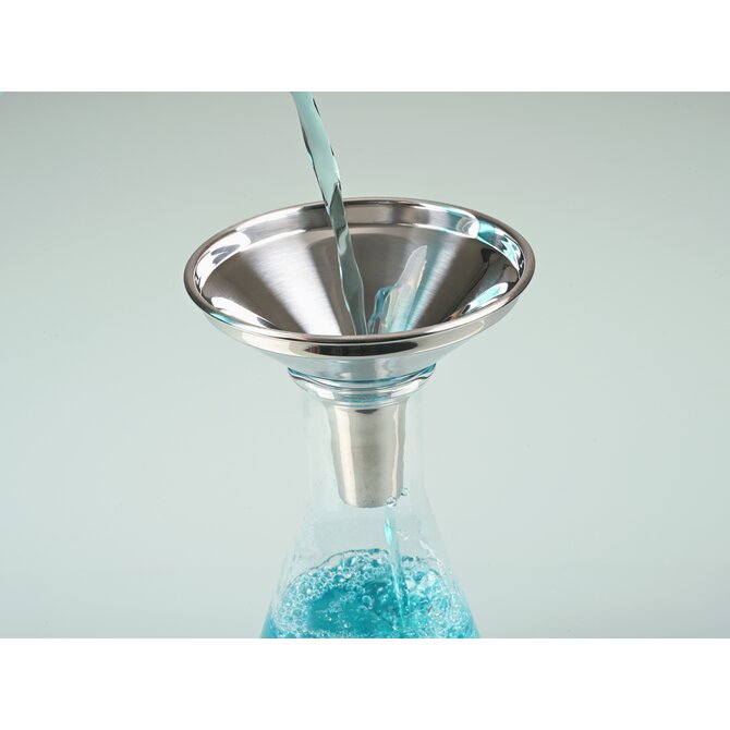 Stainless steel powder funnel