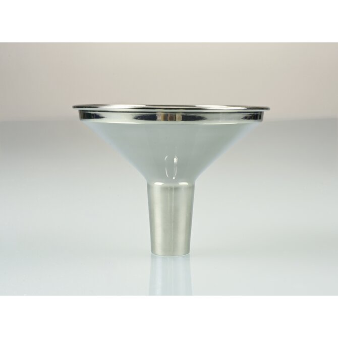 Stainless steel powder funnel