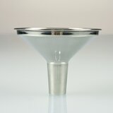 Stainless steel powder funnel