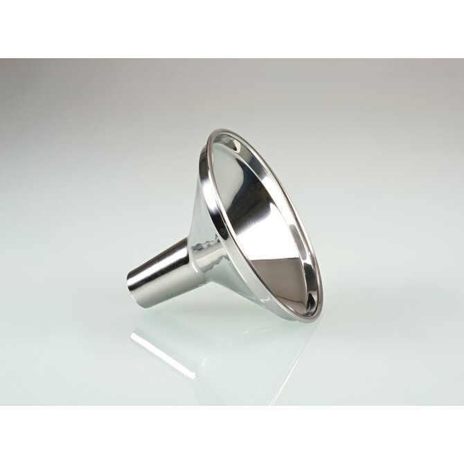 Stainless steel powder funnel