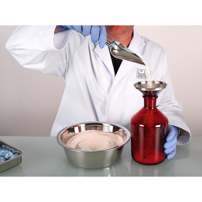 Stainless steel powder funnel