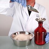 Stainless steel powder funnel
