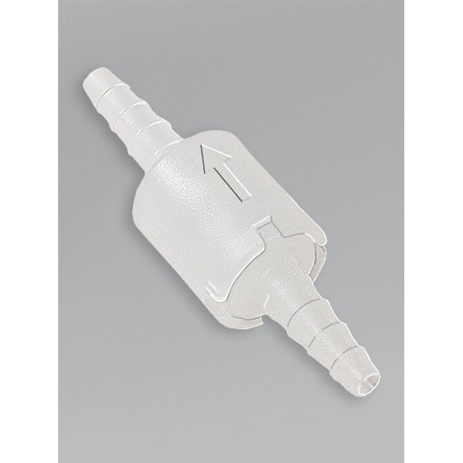 Non-return valves with coNon-return valves with conical inlet/outlet, embossed directional arrownical inlet/outlet