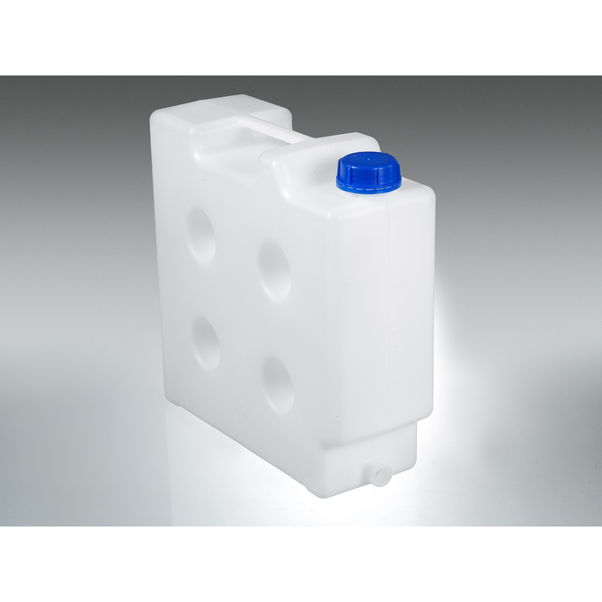 Space saving canister with 3/4" threaded connection