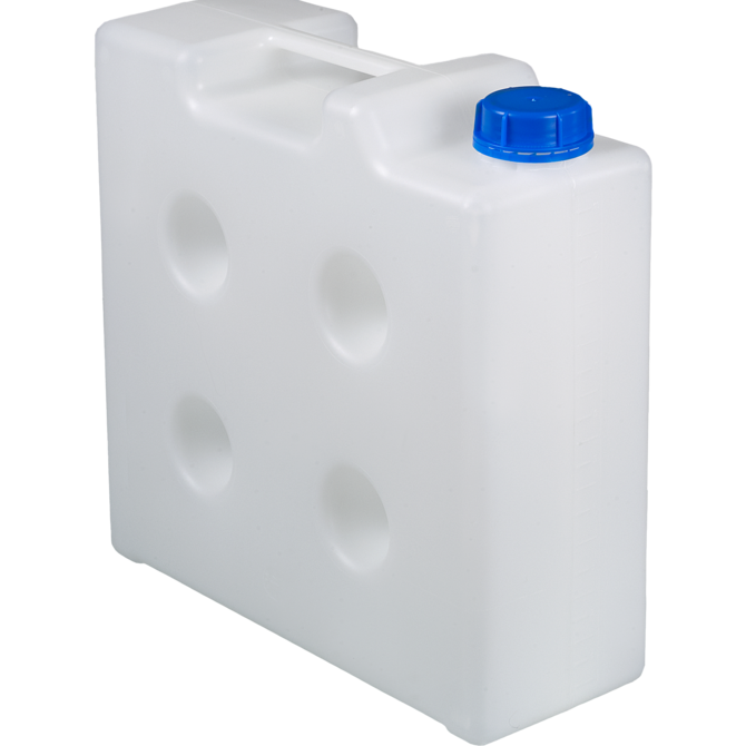 Space-saving canister