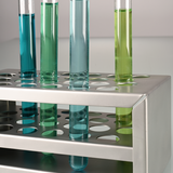 Stainless steel test tube rack