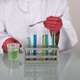 Stainless steel test tube rack