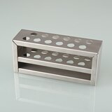 Stainless steel test tube rack