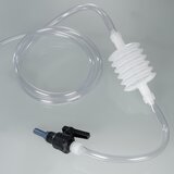 Siphon with stopcock