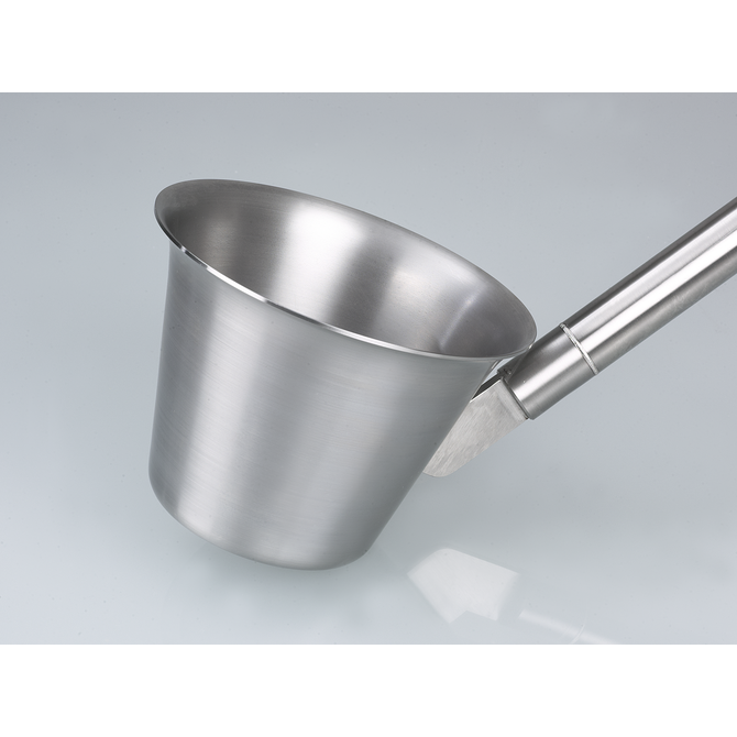 Stainless steel scoop