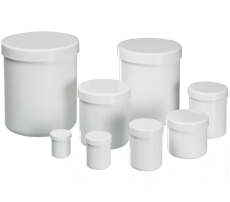Pot with screw cap