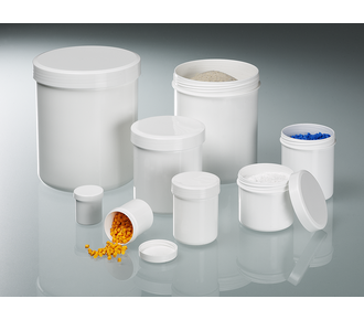 Pot with screw cap