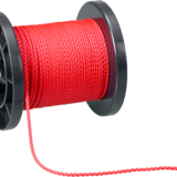 Plastic lowering rope