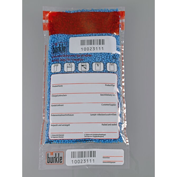 Security bags for samples