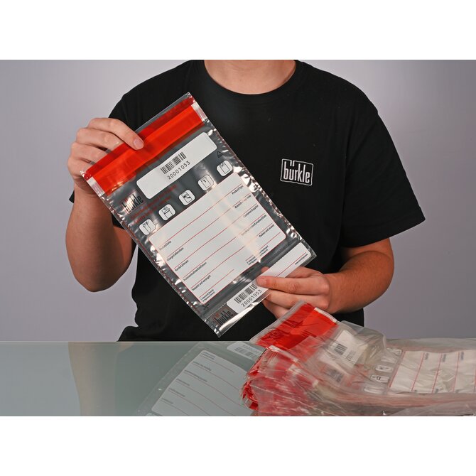 Security bags for samples