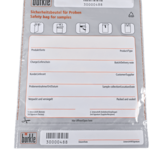 Security bags for samples