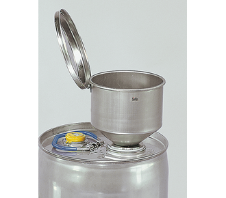 Safety funnel stainless steel