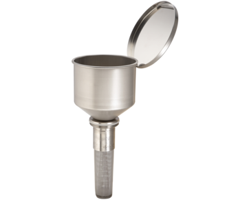 Safety funnel stainless steel