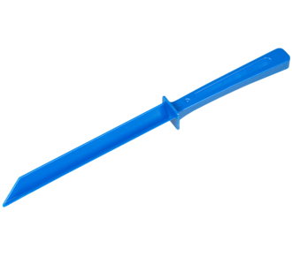 Spatula for foodstuffs, blue