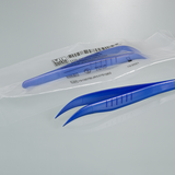 Detectable forceps, sterile, angled