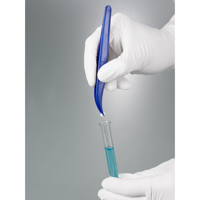 Detectable forceps, sterile, angled