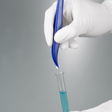 Detectable forceps, sterile, angled