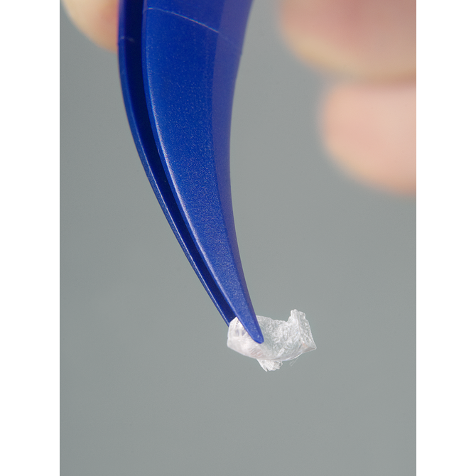 Detectable forceps, sterile, angled