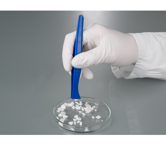 Detectable forceps, sterile, broad tip