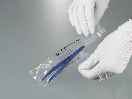 Detectable forceps, sterile, pointed