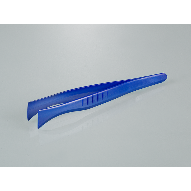 Detectable forceps, sterile, broad tip