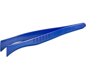 Detectable forceps, sterile, broad tip