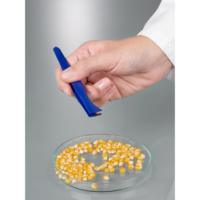 Detectable forceps, sterile, broad tip