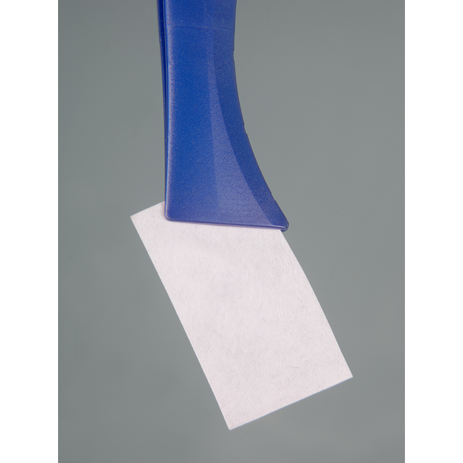 Detectable forceps, sterile, broad tip