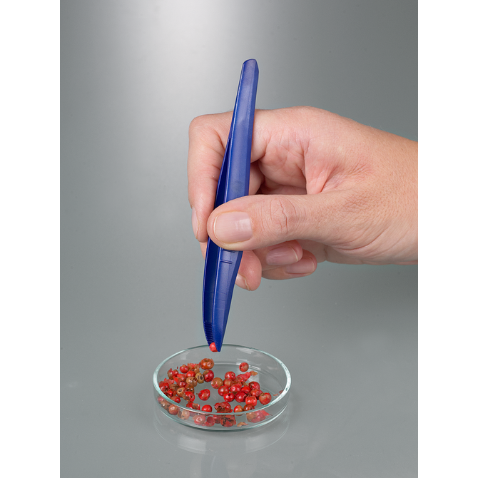 Detectable forceps, sterile, pointed