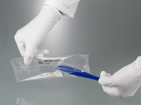 Detectable forceps, sterile, pointed