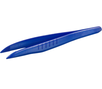 Detectable forceps, sterile, pointed