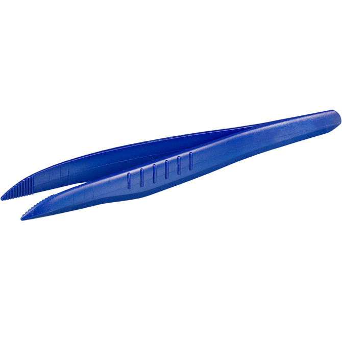 Detectable forceps, sterile, pointed