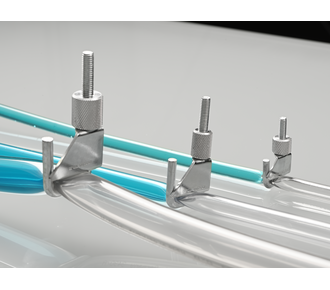 Tubing clamp stop-it metal