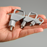 Tubing clamp stop-it metal