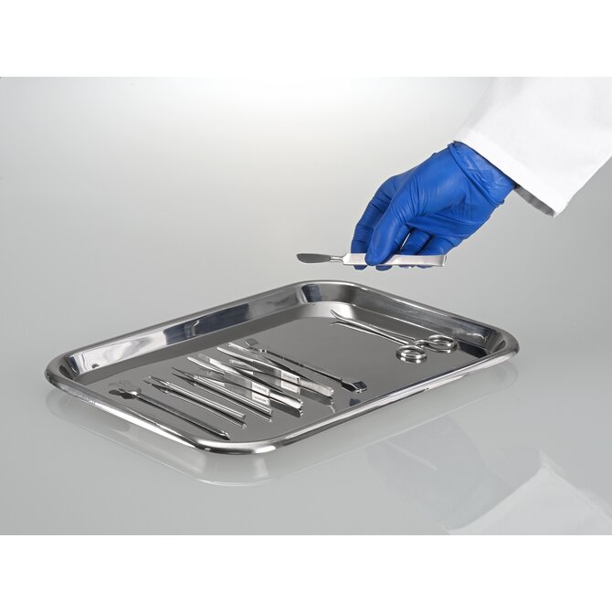 Stainless steel tray