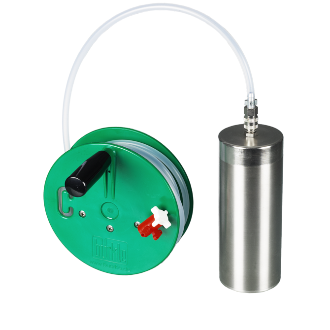 Target immersion cylinder