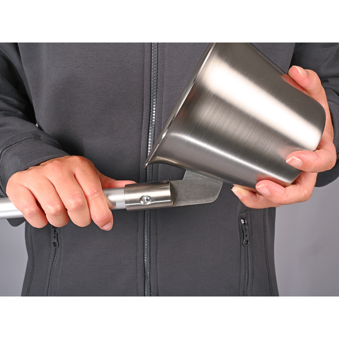 Stainless steel beaker