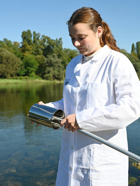 Pendulum beaker stainless steel