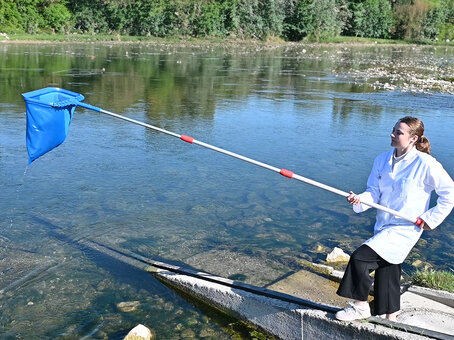 Depth catch net